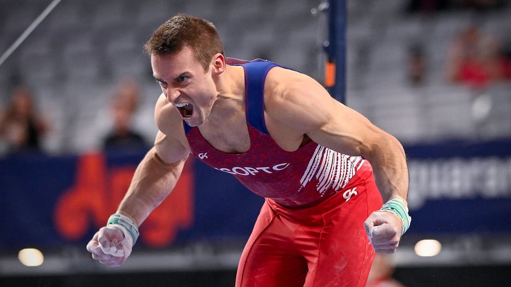 U S Men Take The Stage On Day 1 Of Olympic Gymnastics Trials Wfmj Com U S Men Take The Stage On Day 1 Of Olympic Gymnastics Trials Wfmj Com