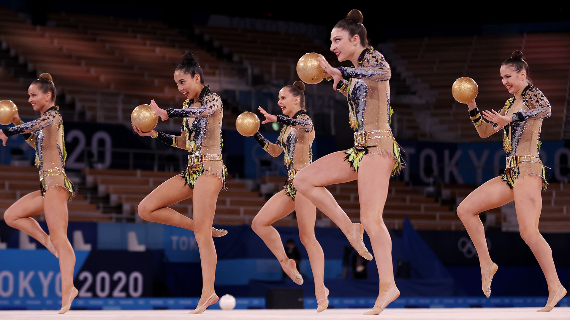 U S Rhythmic Gymnastics Group Finishes 11th Misses Final Wrcbtv Com Chattanooga News Weather Amp Sports